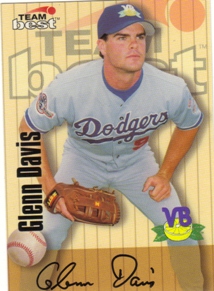 1998 Best Autographs Signature Series #16 Glenn Davis