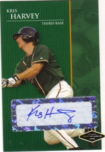 2006 Justifiable Autographs #11 Kris Harvey/775*