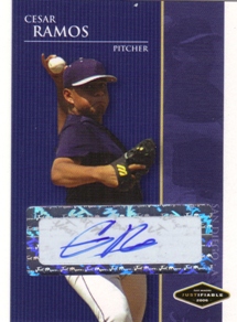 2006 Justifiable Autographs #32 Cesar Ramos/775*