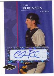 2006 Justifiable Autographs #33 Chris Robinson/775*
