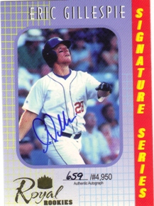 2000 Royal Rookies Autographs #18 Eric Gillespie