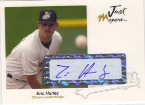 2005 Just Autographs Signatures #30 Eric Hurley/825 *
