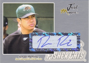 2005 Just Autographs Signatures Silver #53 Ismael Ramirez
