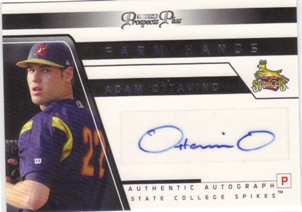 2006 TRISTAR Prospects Plus Farm Hands Autographs #34 Adam Ottavino