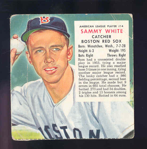 1954 Red Man #AL14 Sammy White