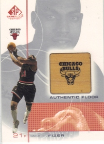 2000-01 SP Game Floor Authentic Floor #FI Marcus Fizer