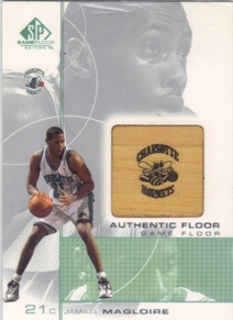 2000-01 SP Game Floor Authentic Floor #JM Jamaal Magloire