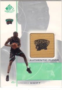 2000-01 SP Game Floor Authentic Floor #SS Stromile Swift