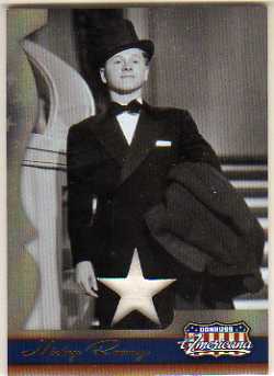 2007 Americana Stars Material #45 Mickey Rooney Shirt/80
