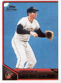 2011 Topps Lineage #74 Brooks Robinson