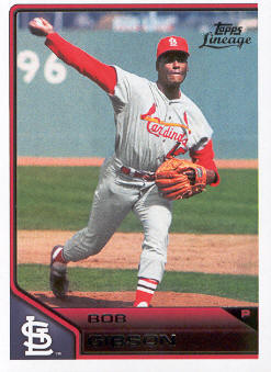 2011 Topps Lineage #155 Bob Gibson
