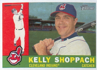 2009 Topps Heritage #77 Kelly Shoppach