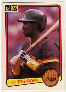 1983 Donruss #598 Tony Gwynn RC