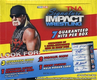 1 SEALED PACK : 2011 TriStar TNA Signature Impact Wrestling Hobby Pack