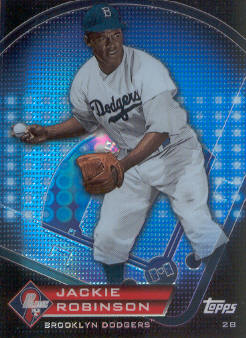 2011 Topps Prime 9 Player of the Week Refractors #PNR3 Jackie Robinson