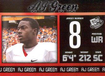 2011 Press Pass #15 A.J. Green