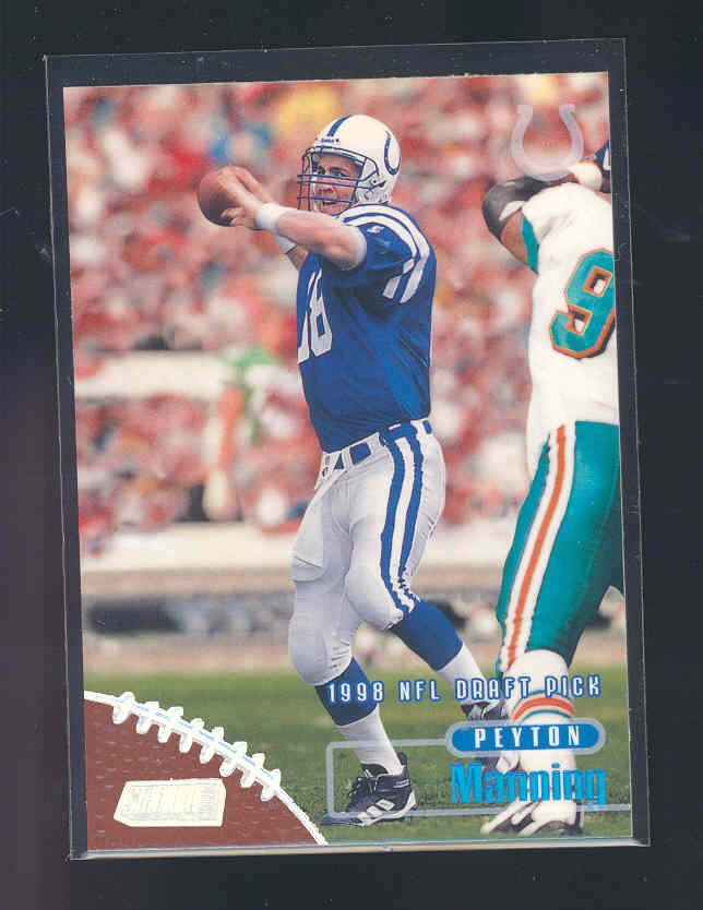 1998 Stadium Club #195 Peyton Manning RC
