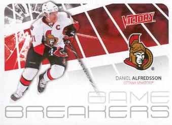 2011-12 Upper Deck Victory Game Breakers #GBDA Daniel Alfredsson