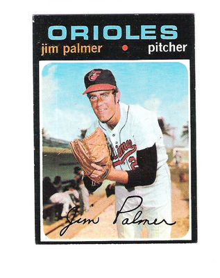 1971 Topps #570 Jim Palmer