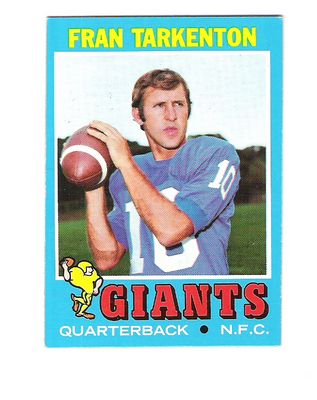 1971 Topps #120 Fran Tarkenton