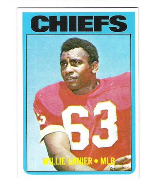 1972 Topps #35 Willie Lanier