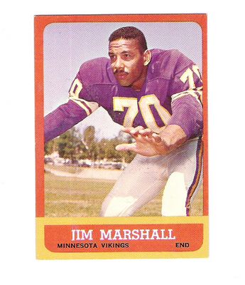 1963 Topps #107 Jim Marshall RC