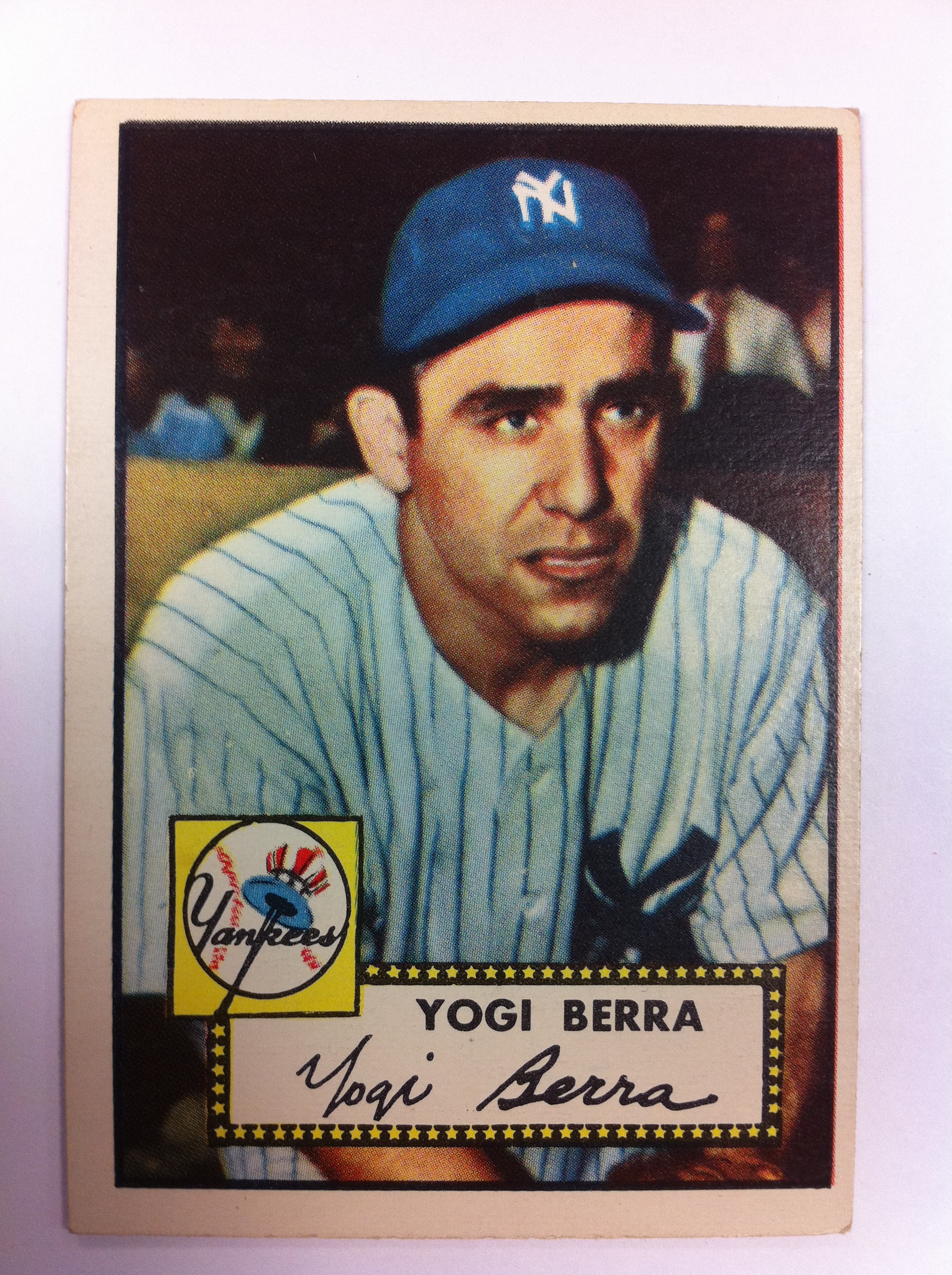 1952 Topps #191 Yogi Berra