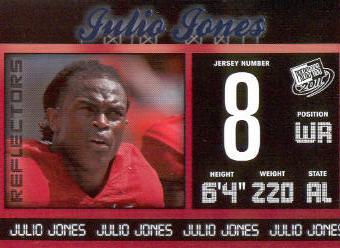 2011 Press Pass Reflectors Blue #3 Julio Jones