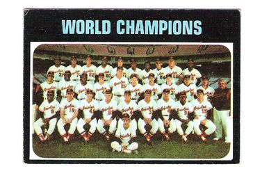 1971 Topps #1 Baltimore Orioles TC
