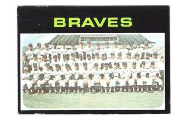 1971 Topps #652 Atlanta Braves TC