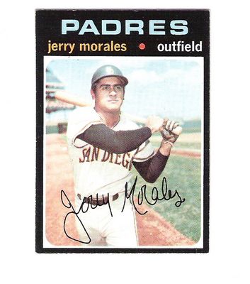 1971 Topps #696 Jerry Morales