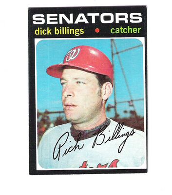 1971 Topps #729 Dick Billings RC