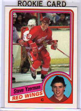 1984-85 O-Pee-Chee #67 Steve Yzerman RC front image