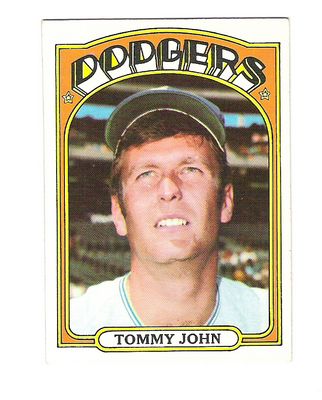 1972 Topps #264 Tommy John
