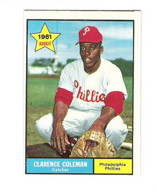 1961 Topps #502 Choo Choo Coleman RC