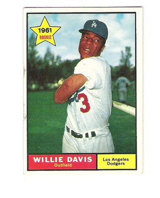 1961 Topps #506 Willie Davis RC