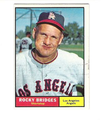 1961 Topps #508 Rocky Bridges