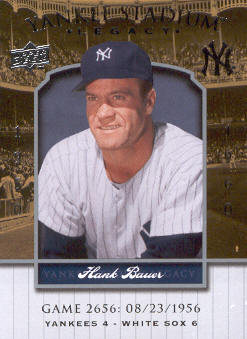 2008 Upper Deck Yankee Stadium Legacy Collection #2656 Hank Bauer