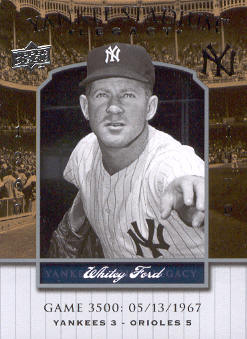 2008 Upper Deck Yankee Stadium Legacy Collection #3500 Whitey Ford
