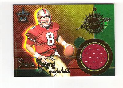 2000 Vanguard Game Worn Jerseys #13 Steve Young