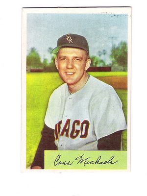 1954 Bowman #150 Cass Michaels