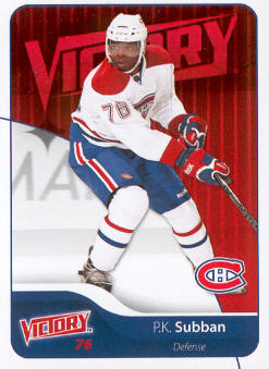 2011-12 Upper Deck Victory #103 P.K. Subban