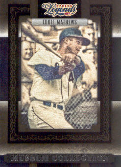 2008 Donruss Sports Legends Museum Collection #22 Eddie Mathews