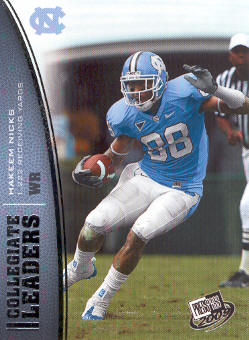 2009 Press Pass #74 Hakeem Nicks LL