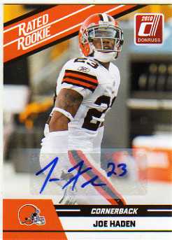 2010 Donruss Rated Rookies Autographs #53 Joe Haden/125*