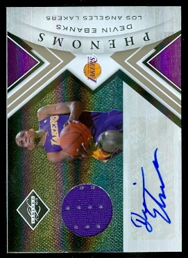 2010-11 Limited #161 Devin Ebanks JSY AU RC