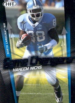 2009 SAGE HIT Game Changers #G11 Hakeem Nicks