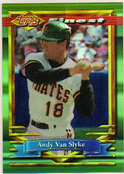 1994 Finest Refractors #408 Andy Van Slyke
