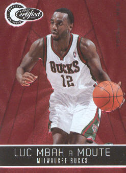 2010-11 Totally Certified Red #13 Luc Mbah a Moute