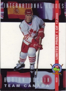 1994 Classic Pro Prospects International Heroes #LP11 Adrian Aucoin
